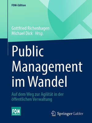 cover image of Public Management im Wandel